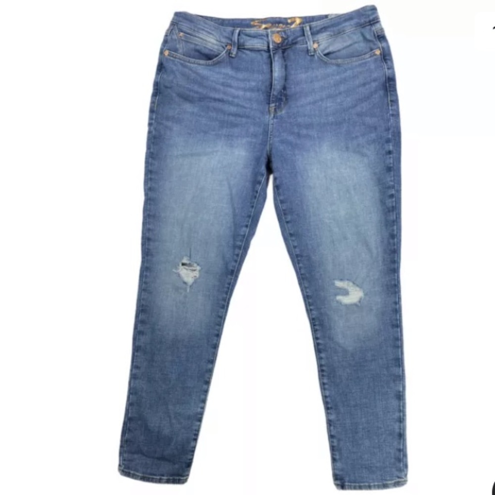 Seven7 Jeans Metro Ultra High Rise Skinny
